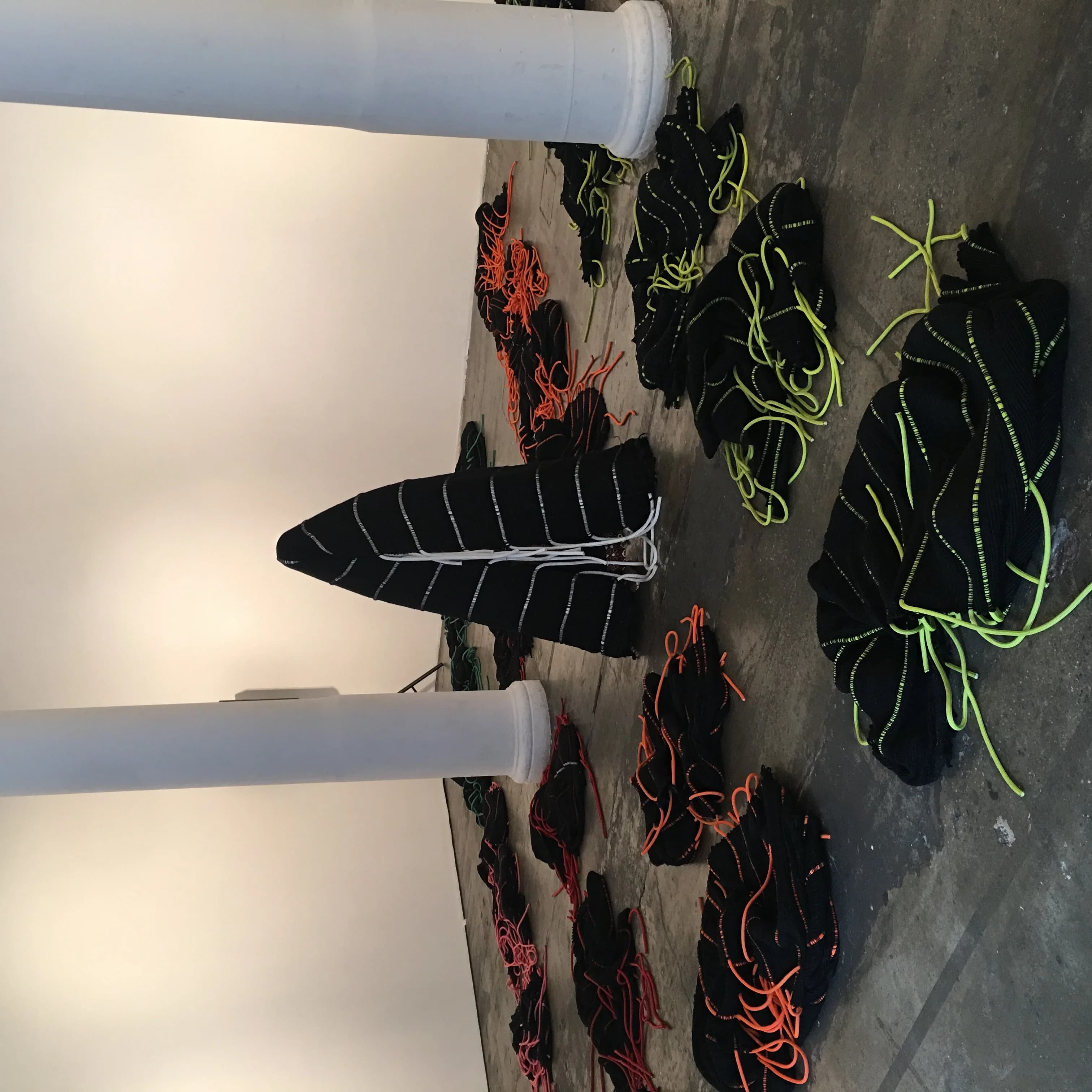 TechnoLove sculptural cocoon, full view