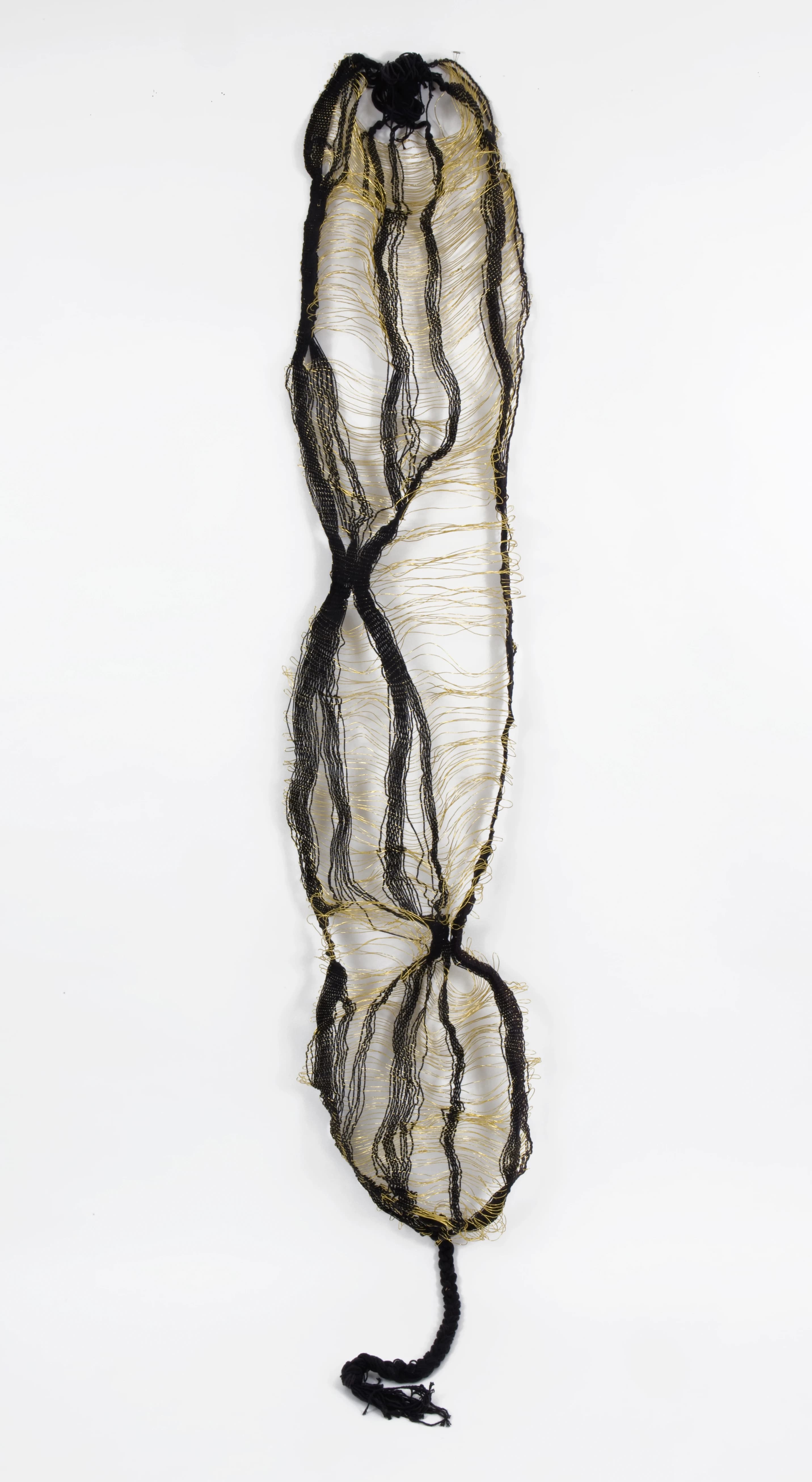 Wire sculpture exploring line and tension