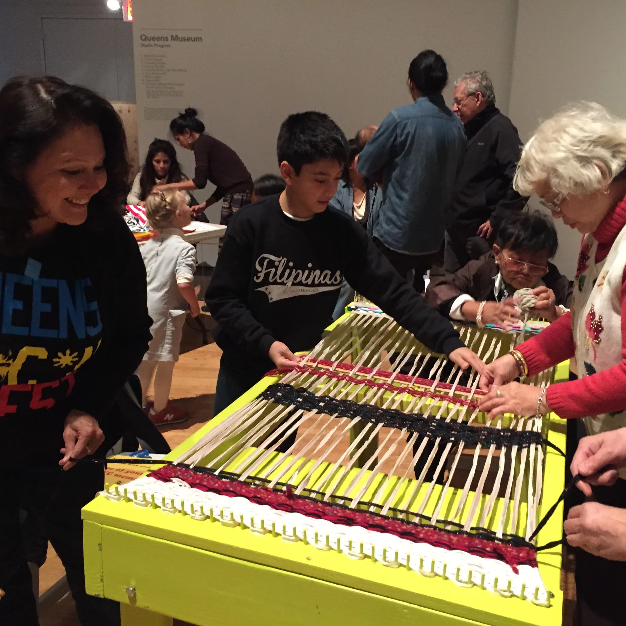 Weaving Together at Queens Museum