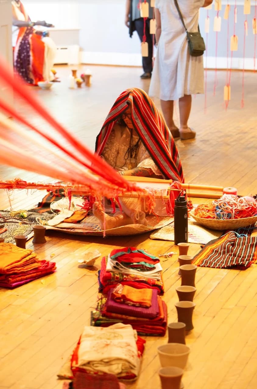 Rites of Passage ritual performance, altar room